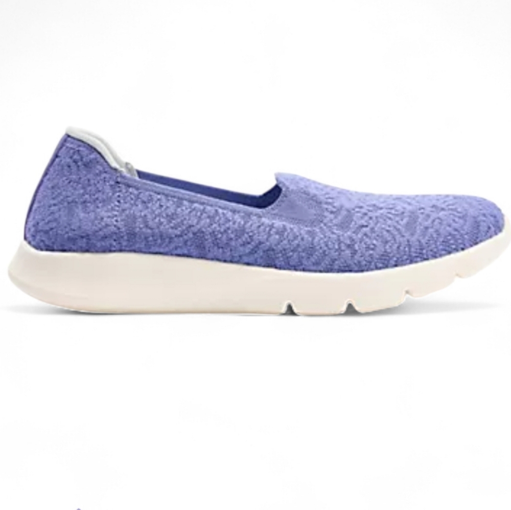 Revitalign Lavender/Purple Comfort Stretch Damask Slip-on Stretch Size 9.5